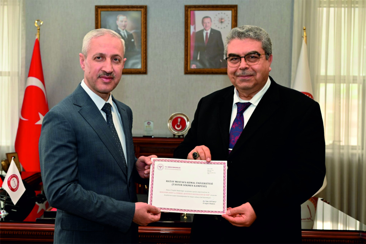 HATAY MUSTAFA KEMAL ÜNİVERSİTESİ, SAĞLIĞI ÖNCELEYEN BİR ÜNİVERSİTE