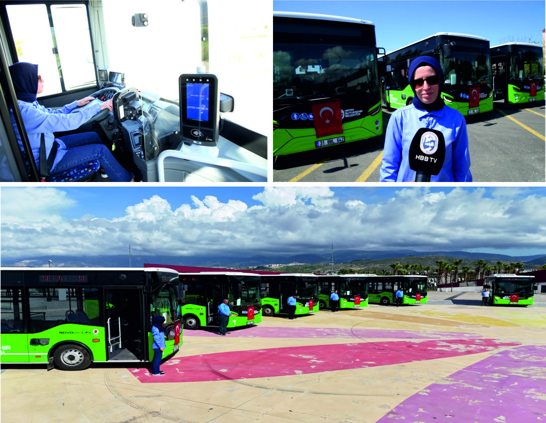 İSKENDERUN’A ŞEHİR İÇİ ULAŞIM İÇİN 8 YENİ OTOBÜS