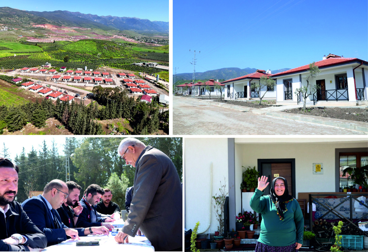 HAK SAHİPLERİ KIRIKHAN KARAMAĞARA’DA  EVLERİ NE YERLEŞTİ