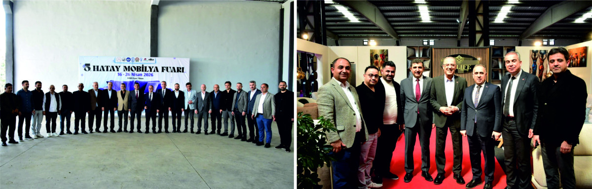BAŞKAN YAPAR, 5. HATAY MOBİLYA FUARI’NA KATILDI