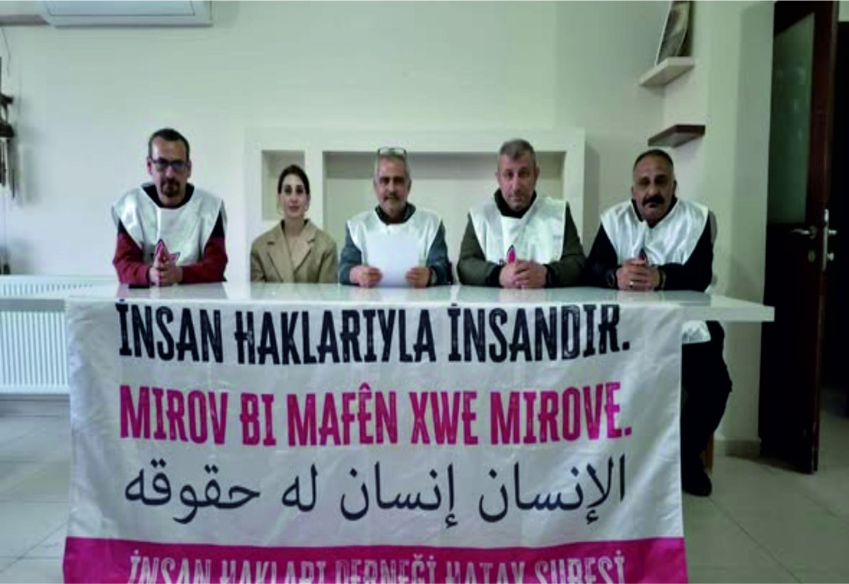 İHD Hatay Şubesi Merkezi Hapishane Komisyonu” Adına Şube Yönetim Kurulu Üyesi  Selman Altınöz Açıkladı!