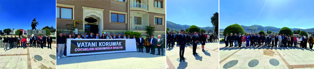 CHP 23 Nisan’da 23 Maddelik Manifesto Açıkladı.  Açıklamayı il Başkanı Mehmet Gönenç Yaptı.