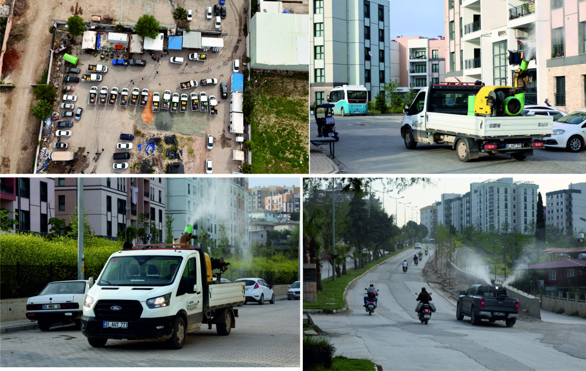 HBB 15 İLÇEDE KESİNTİSİZ İLAÇLAMA YAPIYOR