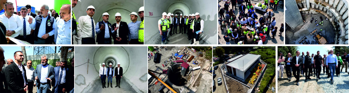 TÜRKİYE’NİN EN BÜYÜK ATIK SU TÜNELİ HIZLA DEVAM EDİYOR!