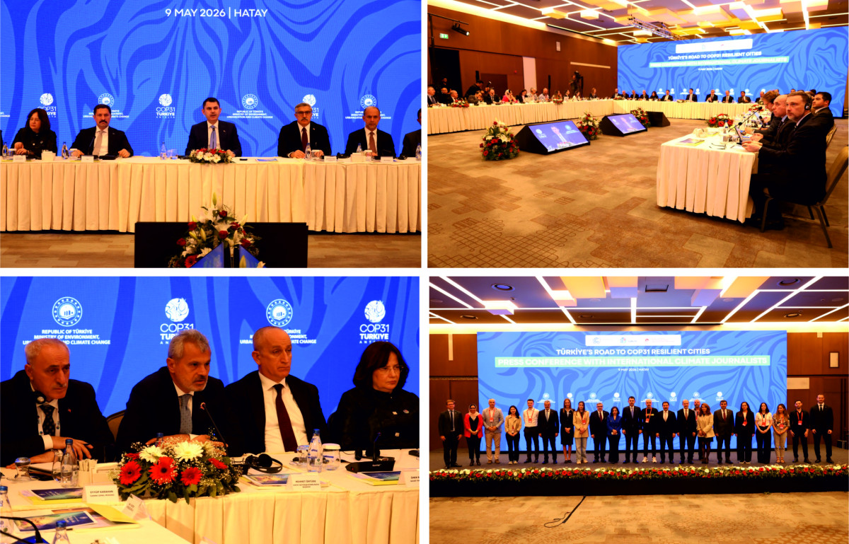 COP31 SÜRECİNDE HATAY MODELİ DÜNYA BASININA ANLATILDI