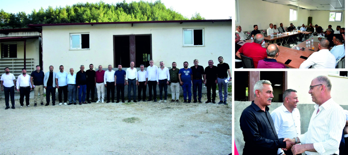 BAŞKAN YAPAR, MAHALLE MUHTARLARIYLA BULUŞTU