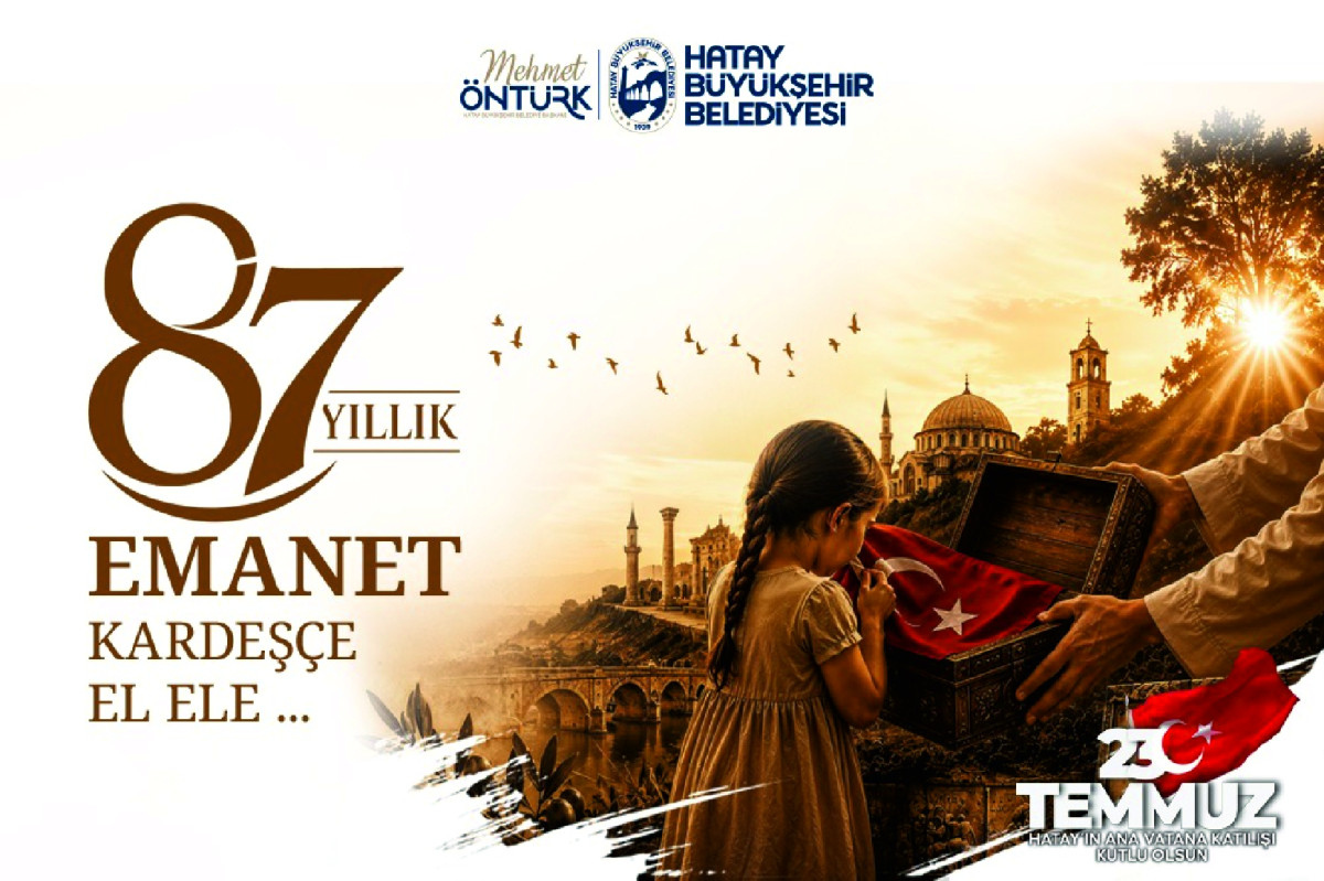 BAŞKAN ÖNTÜRK 23 TEMMUZ MESAJI YAYINLADI