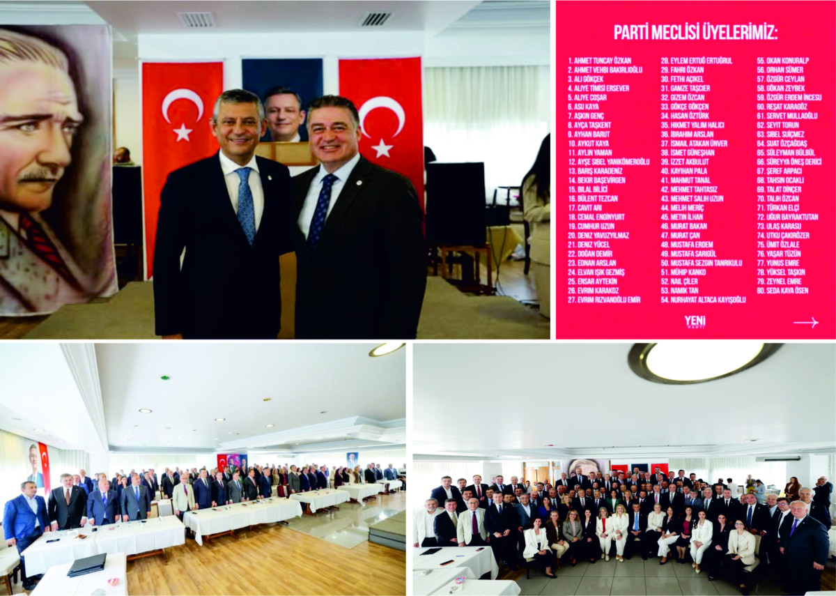 “YENİ PARTİ” RESMEN KURULDU 