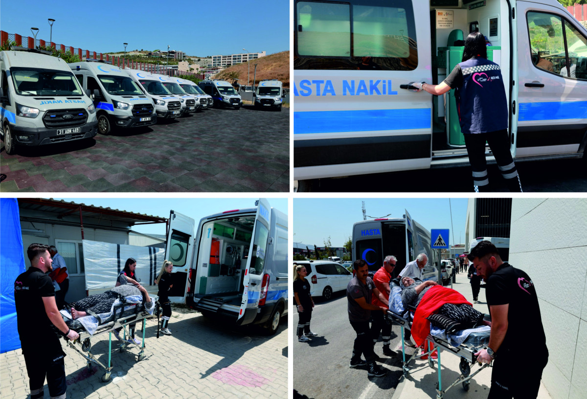 HBB’NİN HASTA NAKİL HİZMETİ 7 BİNİ AŞKIN VATANDAŞA ULAŞTI
