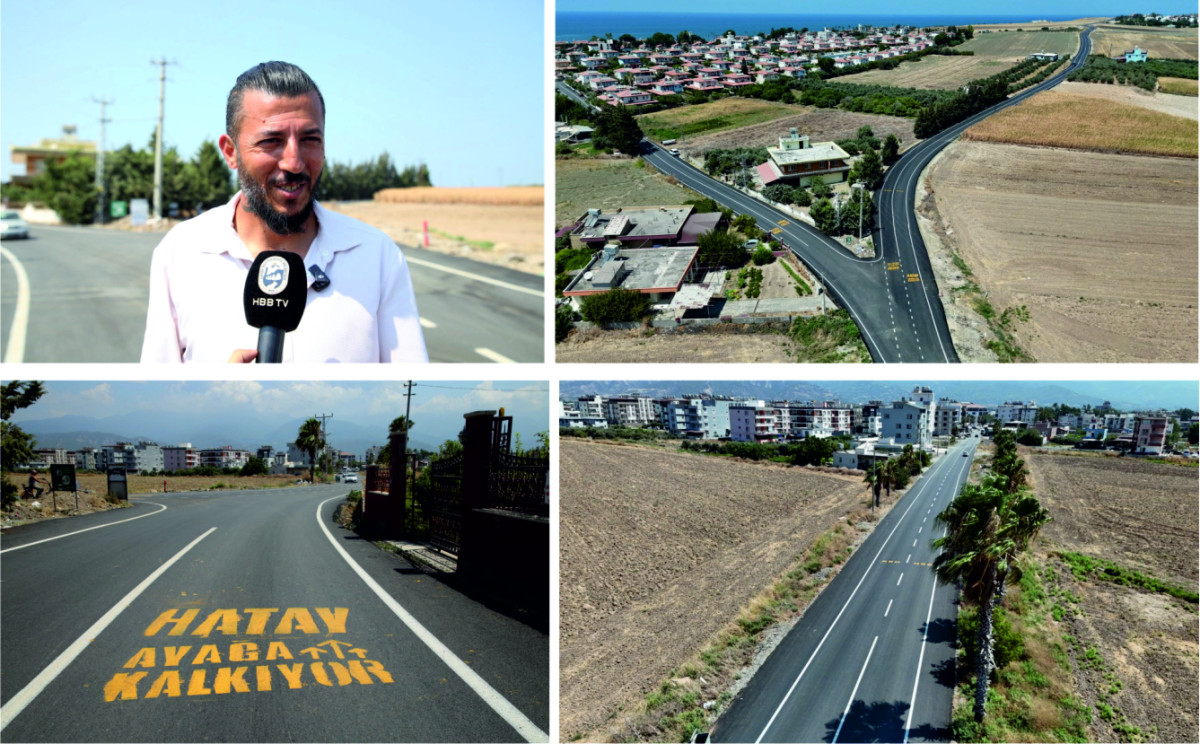 HBB’DEN ARSUZ GÖKMEYDAN MAHALLESİ’NE BETON ASFALT