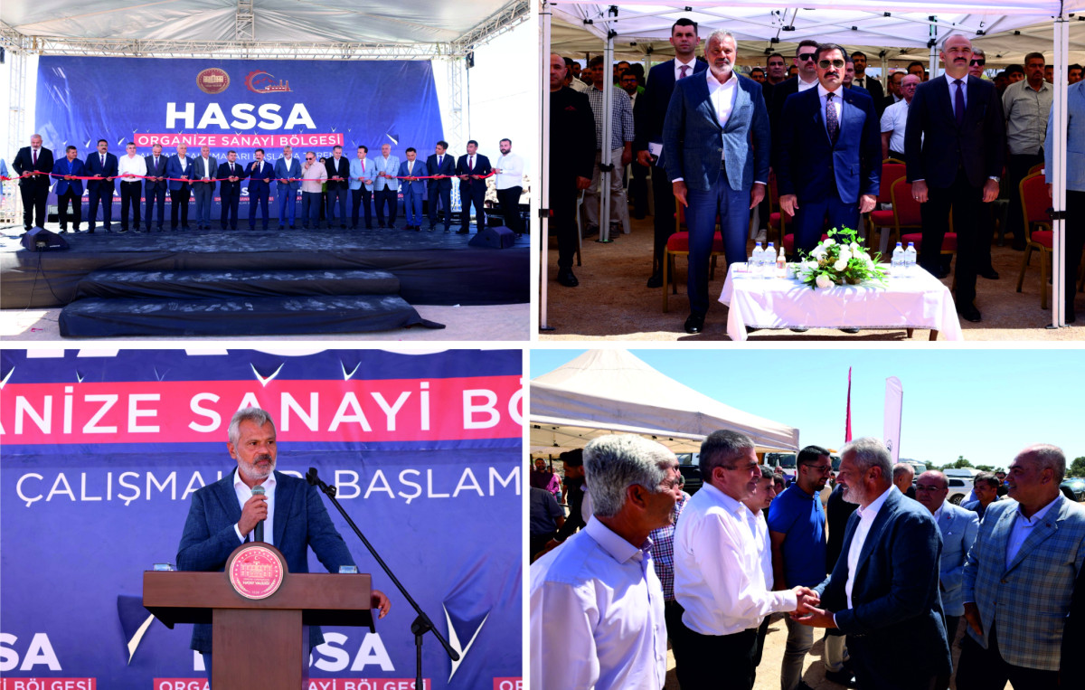 HASSA’DA TÜRKİYE’NİN 3. BÜYÜK OSB’Sİ YAPILIYOR