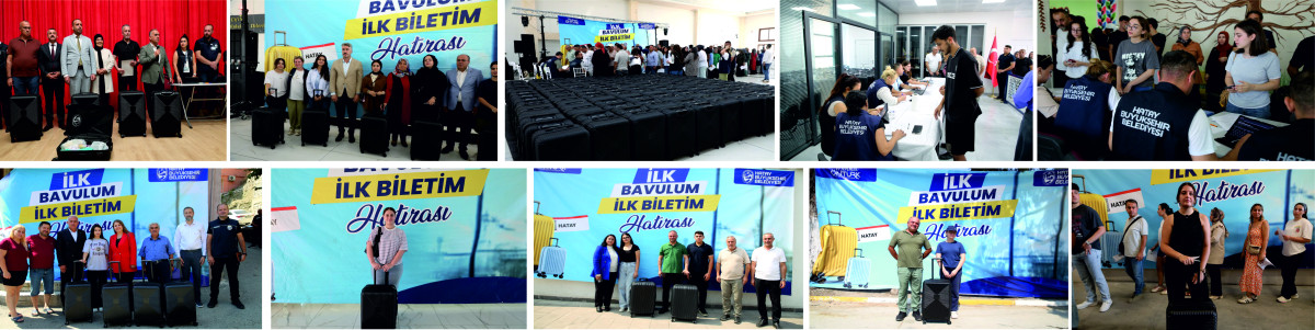 HBB 15 İLÇEDE ÜNİVERSİTELİ GENÇLERE BAVUL DAĞITTI, HESAPLARINA 4000 TL. ULAŞIM DESTEĞİ SAĞLADI