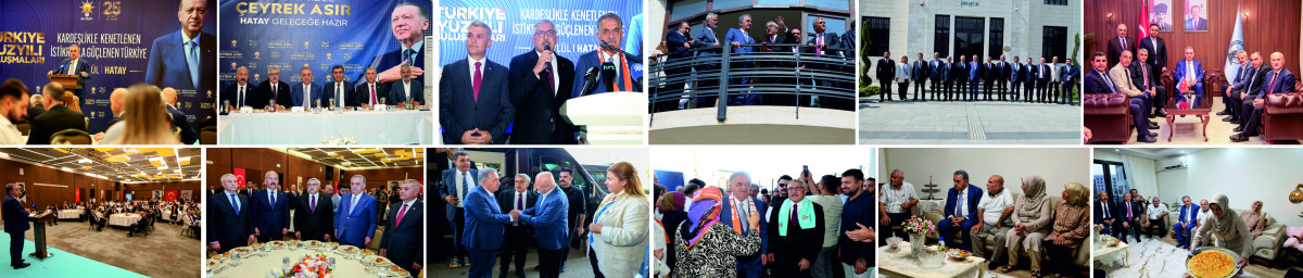 AK PARTİ GENEL BAŞKAN YARDIMCISI HAYATİ YAZICI HATAY’DA