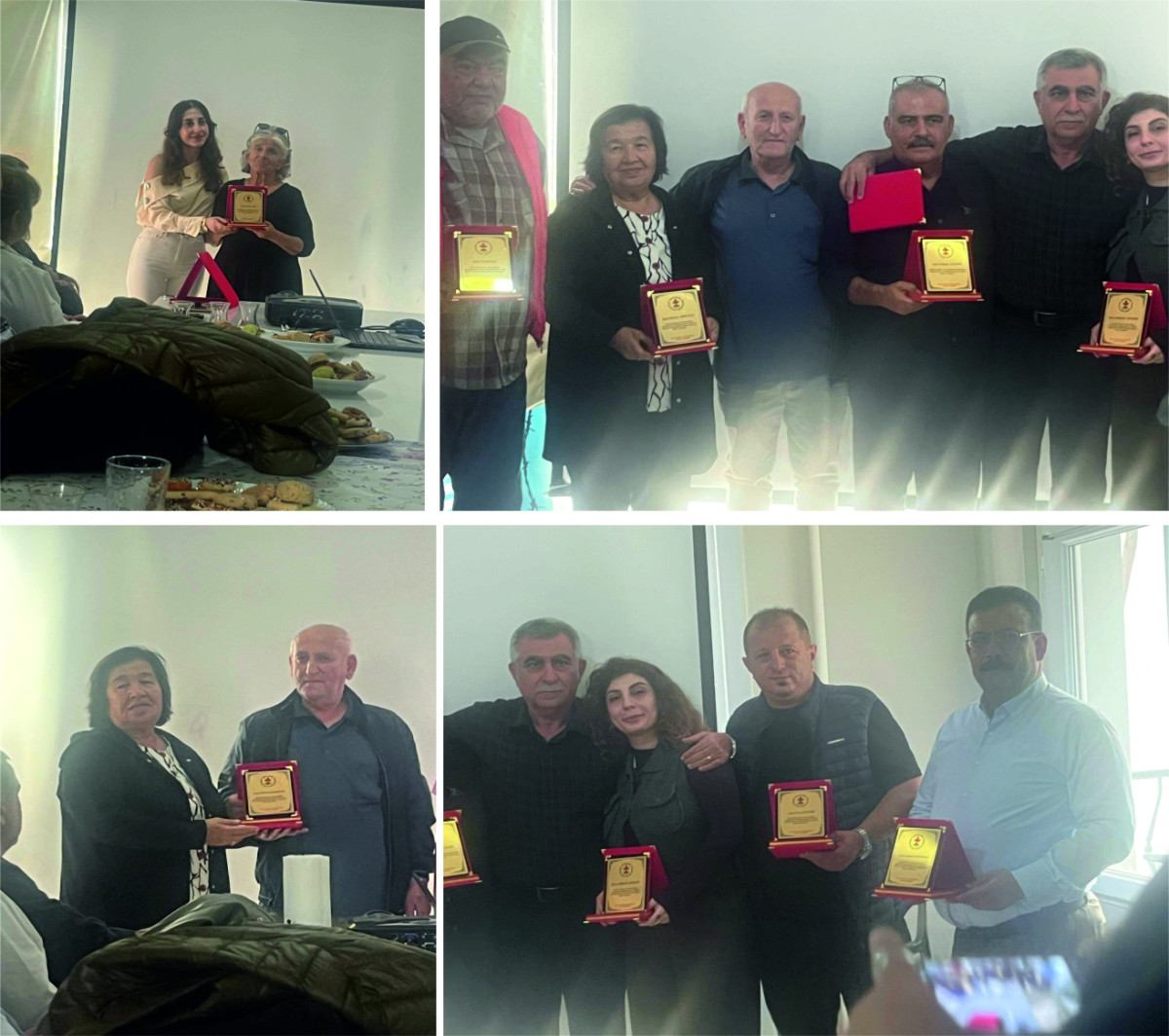  MÜCADELE AZİM VE KARARLILIKLAR PLAKETLE ÖDÜLLENDİRİLDİ