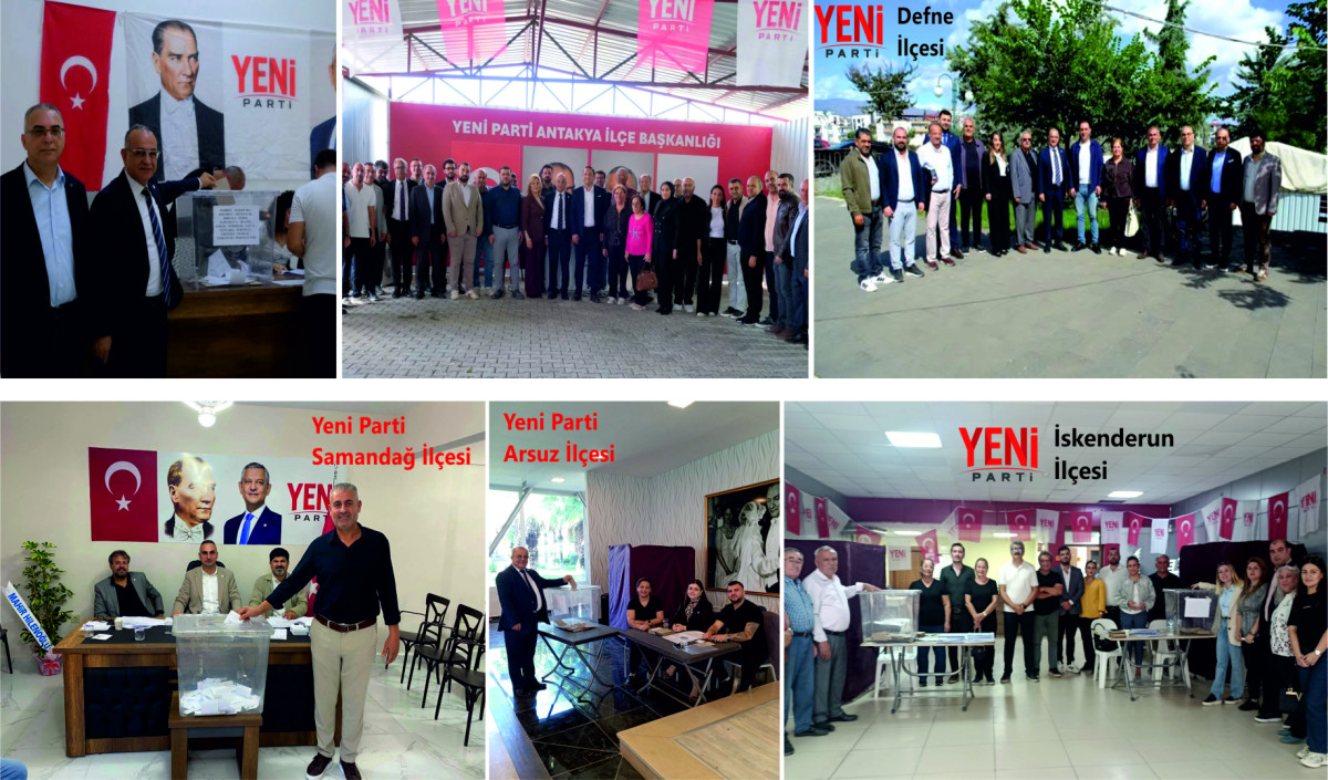 YENİ PARTİ İLÇELERDE KURULAN SANDIKLARDA İL BAŞKANINI SEÇTİ.