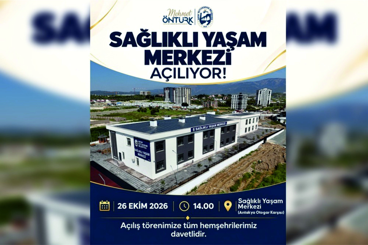 HBB SAĞLIKLI YAŞAM MERKEZİ 26 EKİM’DE AÇILIYOR
